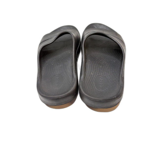 OOFOS Ooahh Black Recovery Slides Sport Sandals Size Mens 11/Women's 13 - Picture 4 of 7